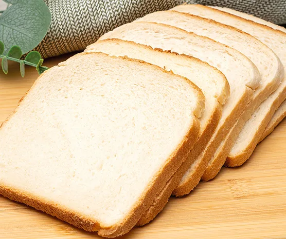 Tranches de pain de mie